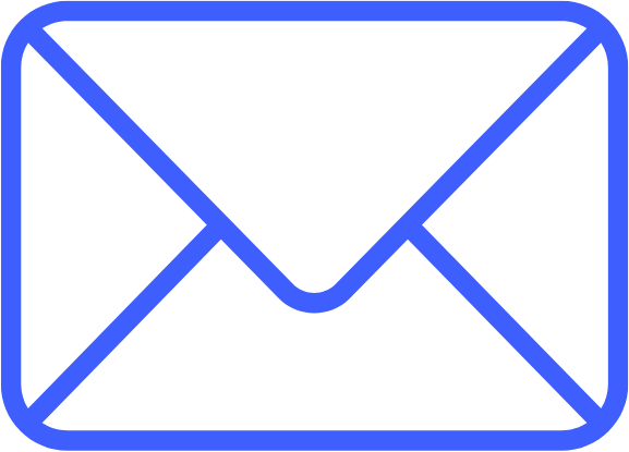 Mail bleu