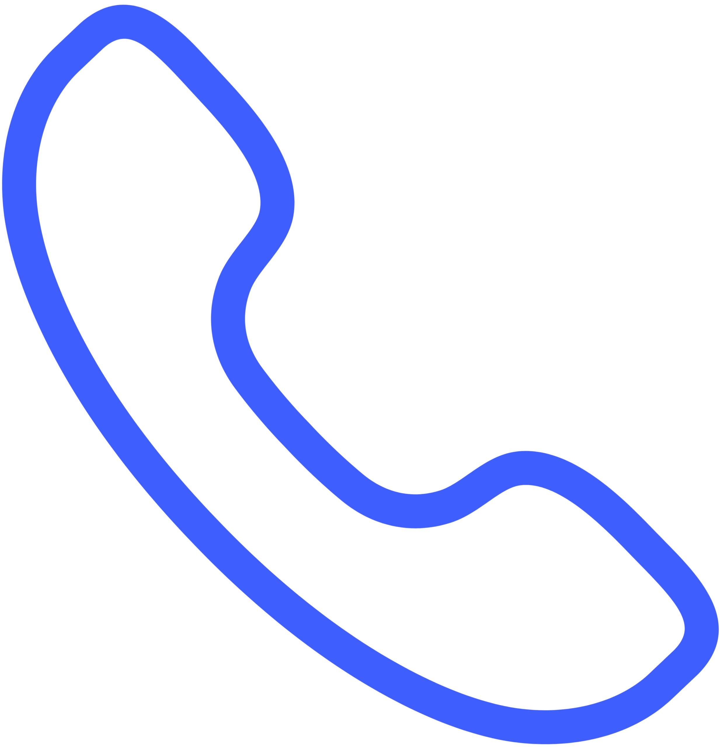 Téléphone bleu